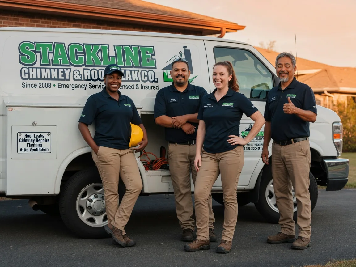 Chimney flashing repair company in Kawkawlin, MI